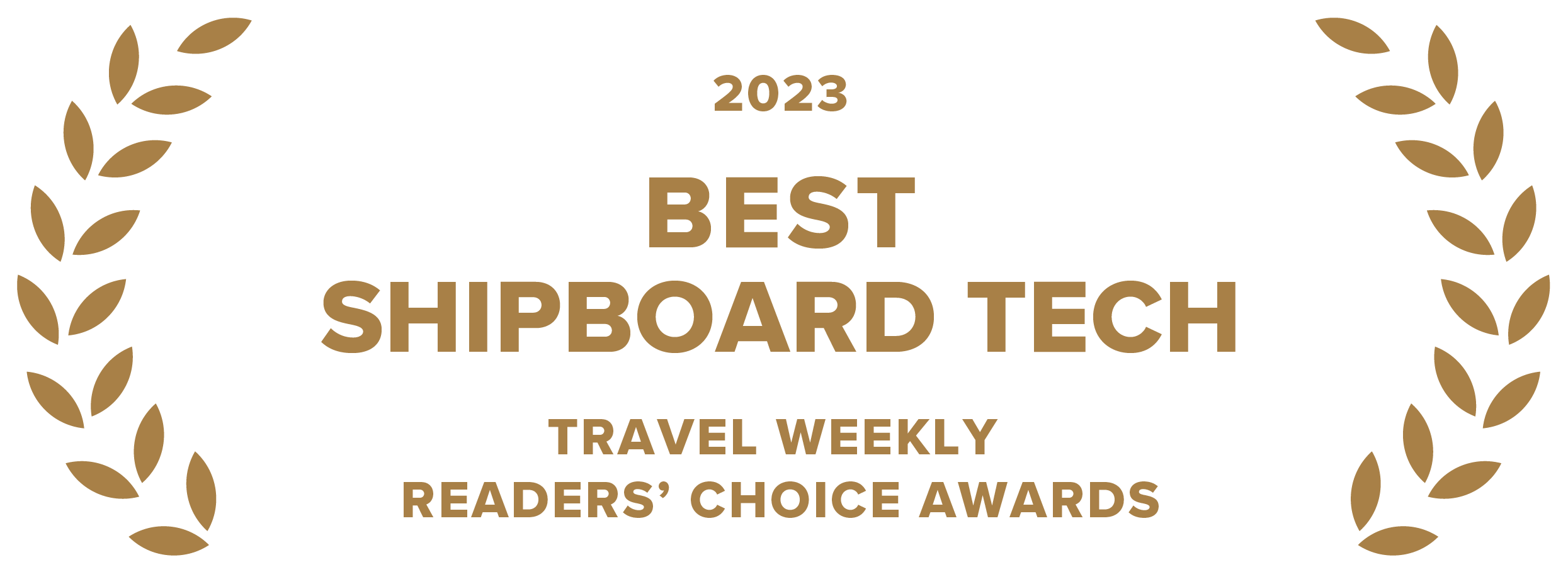 Princess Cruises accolade awarded for Best Shipboard Tech from Travel Weekly