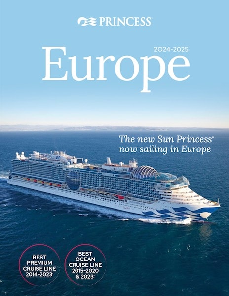 princess cruise line brochures